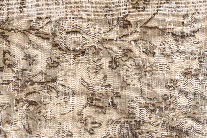 6' 7 x 9' 6 Hand Knotted Ultra Vintage Persian Wool Rug