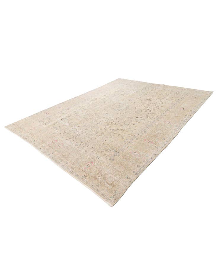 Detail image of 9' 3 x 12' 4 Hand Knotted Ultra Vintage Persian Wool Rug