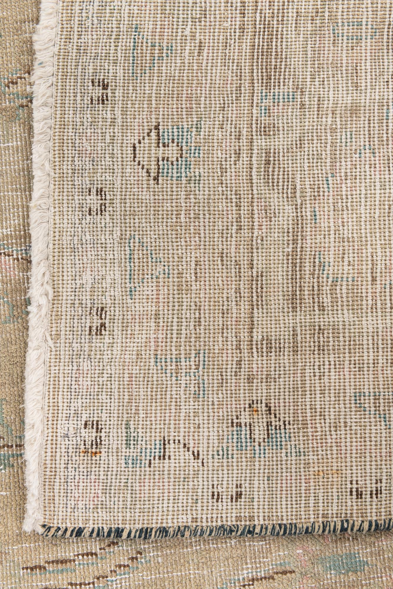 9' 3 x 12' 4 Hand Knotted Ultra Vintage Persian Wool Rug