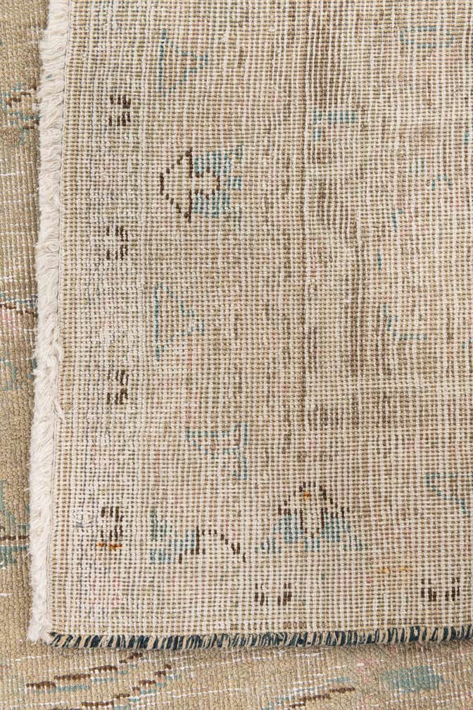 9' 3 x 12' 4 Hand Knotted Ultra Vintage Persian Wool Rug