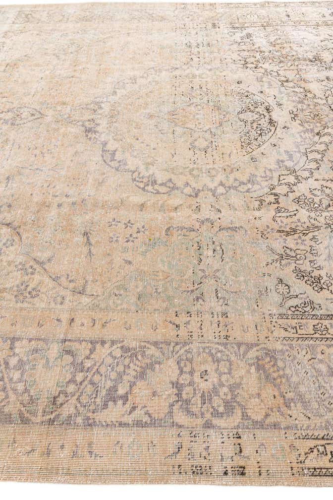 9' 8 x 12' 8 Hand Knotted Ultra Vintage Persian Wool Rug