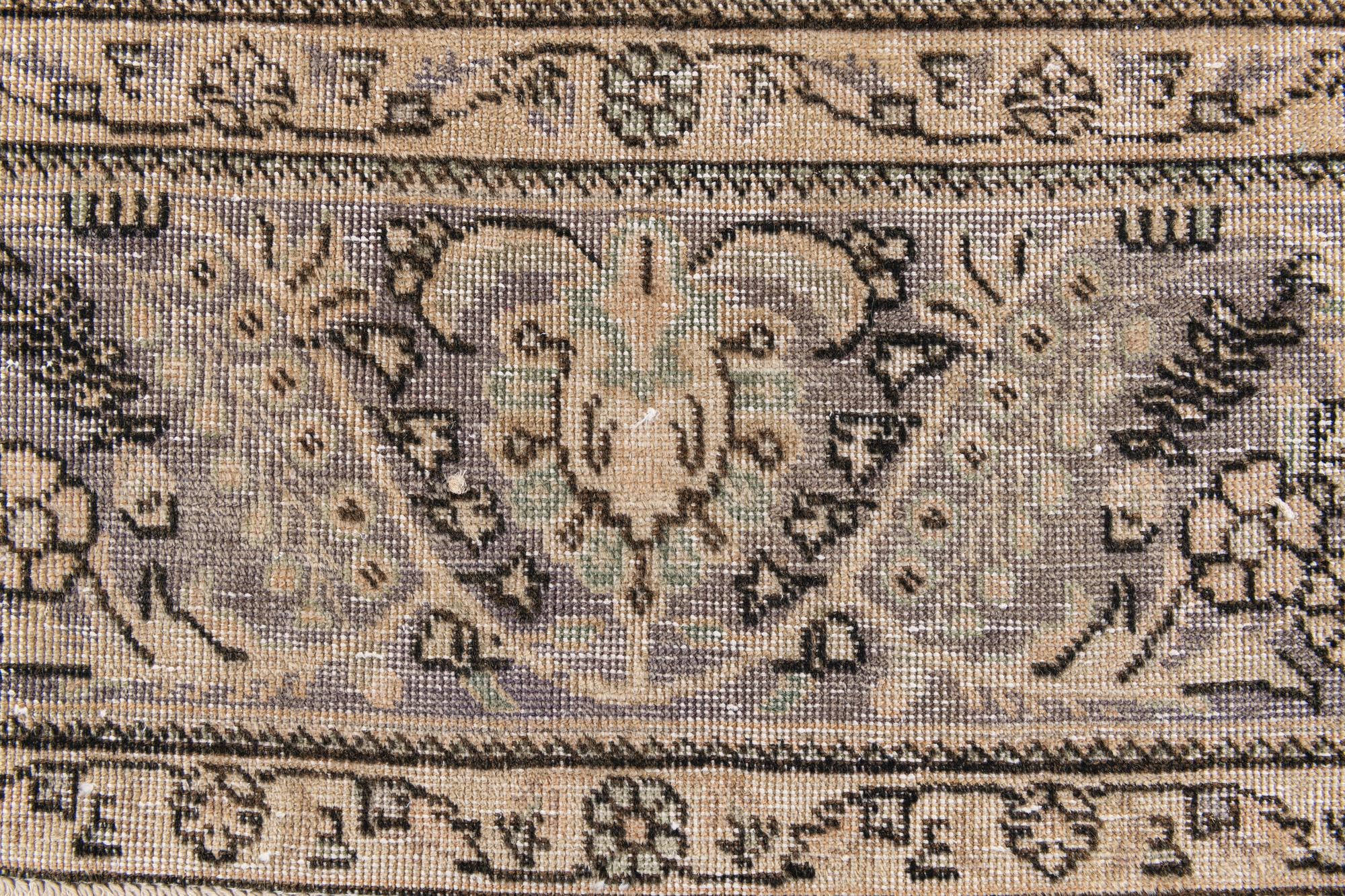 9' 8 x 12' 8 Hand Knotted Ultra Vintage Persian Wool Rug