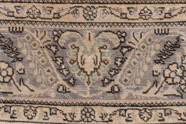 9' 8 x 12' 8 Hand Knotted Ultra Vintage Persian Wool Rug