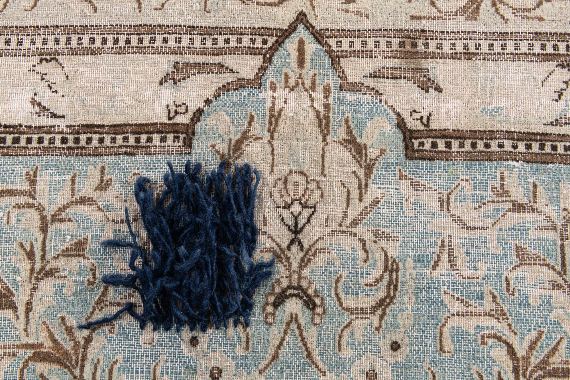 9' 8 x 13' 10 Hand Knotted Ultra Vintage Persian Wool Rug
