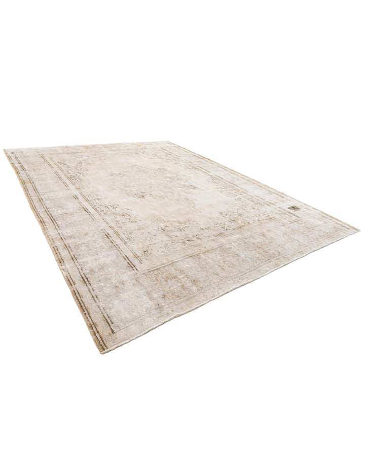 9' 10 x 12' 9 Hand Knotted Ultra Vintage Persian Wool Rug