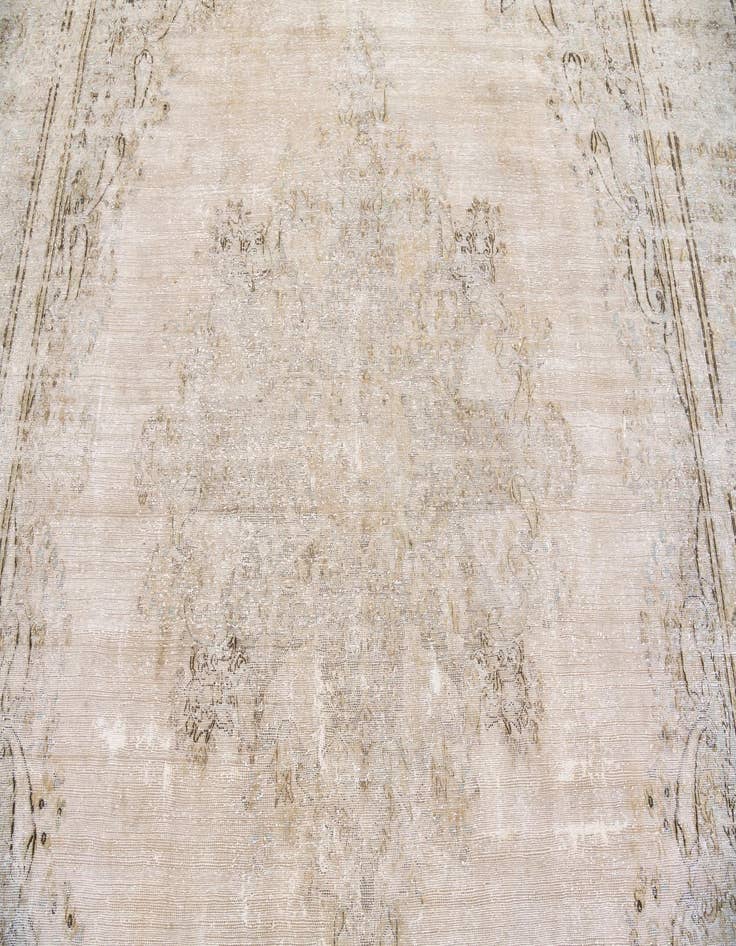 Detail image of 9' 10 x 12' 9  Hand Knotted Ultra Vintage Persian Wool Rug