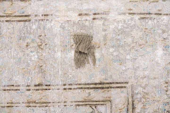 9' 10 x 12' 9 Hand Knotted Ultra Vintage Persian Wool Rug