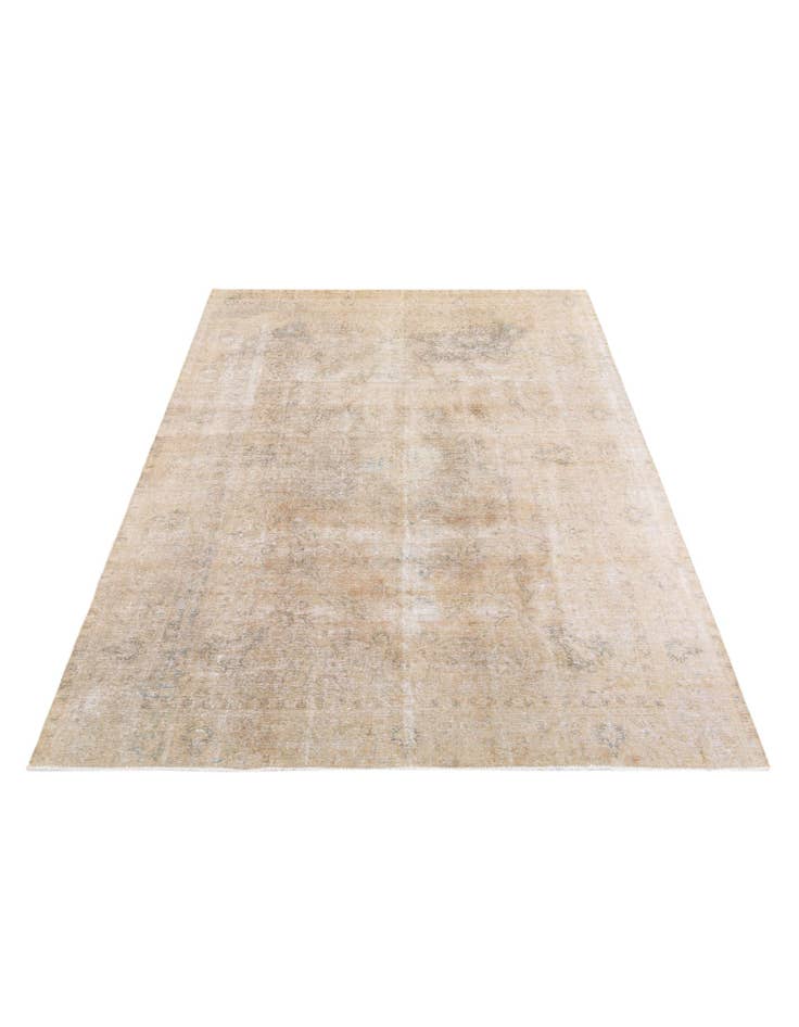 Detail image of 9' 5 x 12' 9  Hand Knotted Ultra Vintage Persian Wool Rug