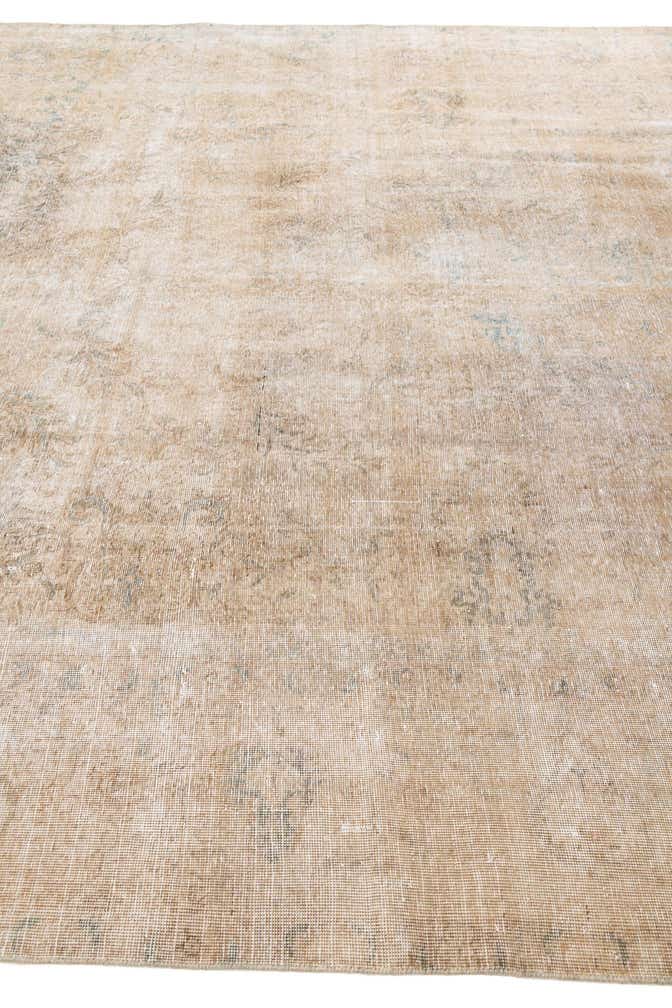 9' 5 x 12' 9 Hand Knotted Ultra Vintage Persian Wool Rug