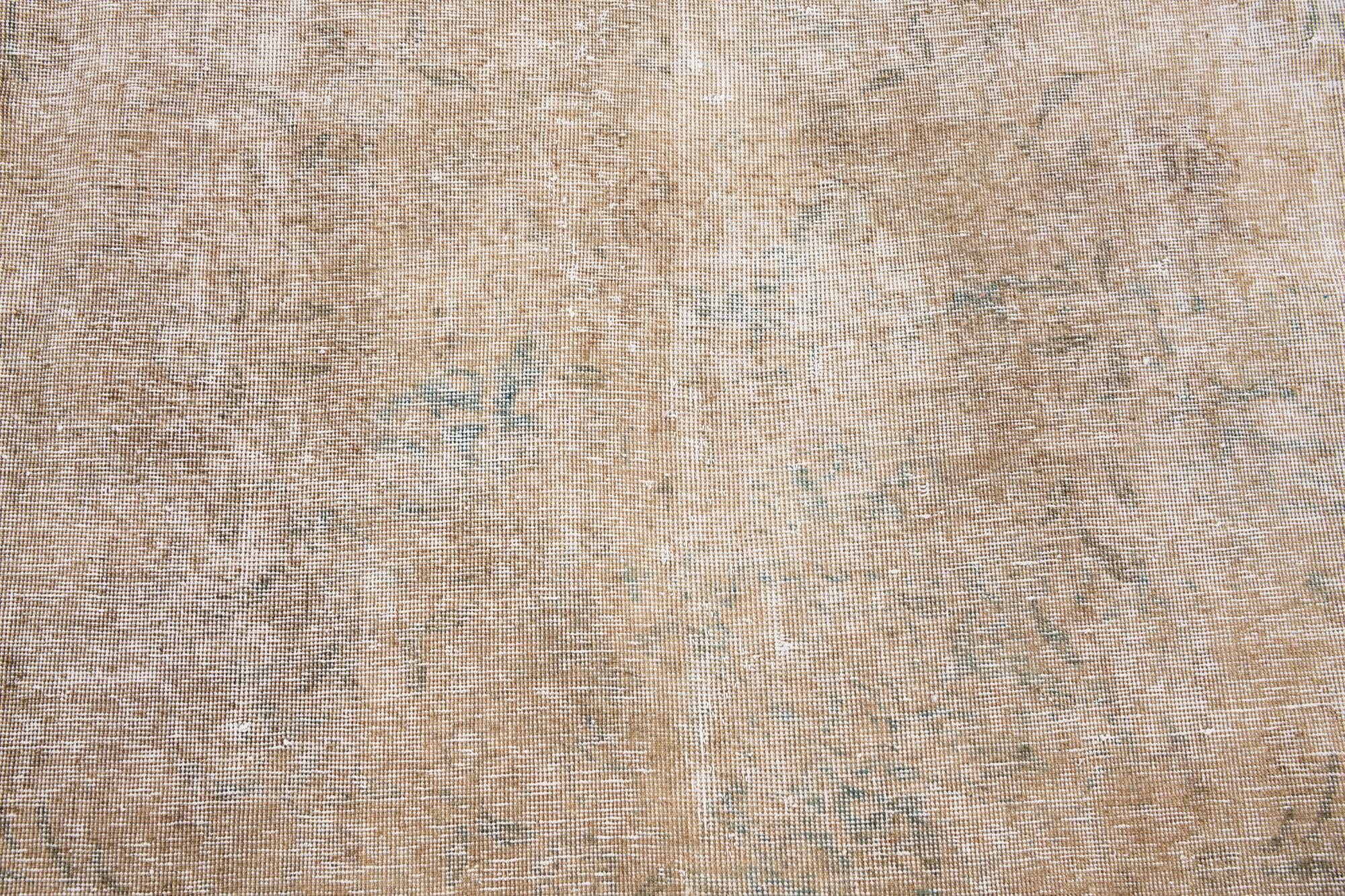 9' 5 x 12' 9 Hand Knotted Ultra Vintage Persian Wool Rug