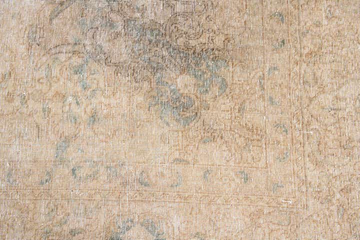9' 5 x 12' 9 Hand Knotted Ultra Vintage Persian Wool Rug