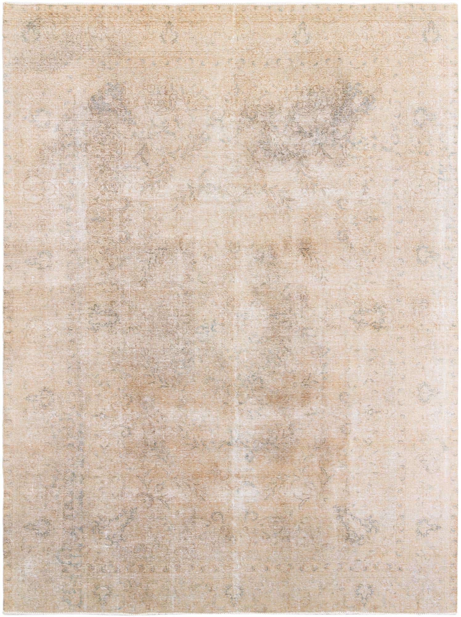 9' 5 x 12' 9 Hand Knotted Ultra Vintage Persian Wool Rug