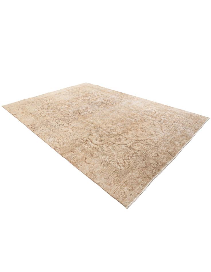 Detail image of 8' 1 x 11' 8  Hand Knotted Ultra Vintage Persian Wool Rug