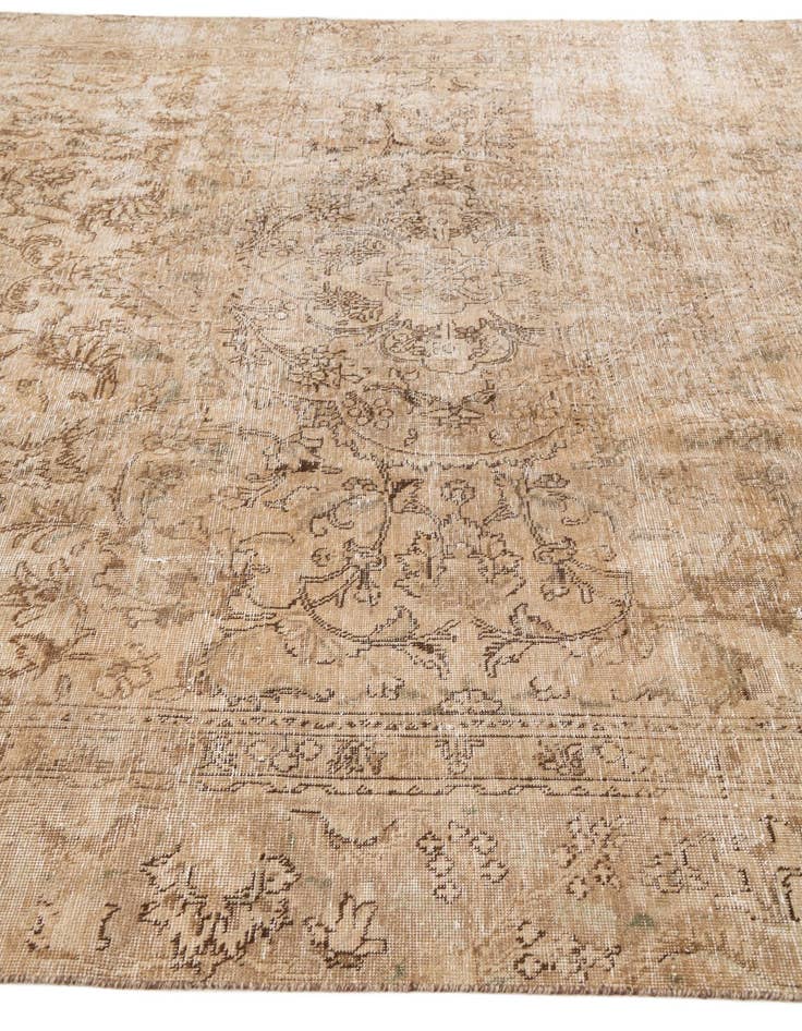 Detail image of 8' 1 x 11' 8  Hand Knotted Ultra Vintage Persian Wool Rug