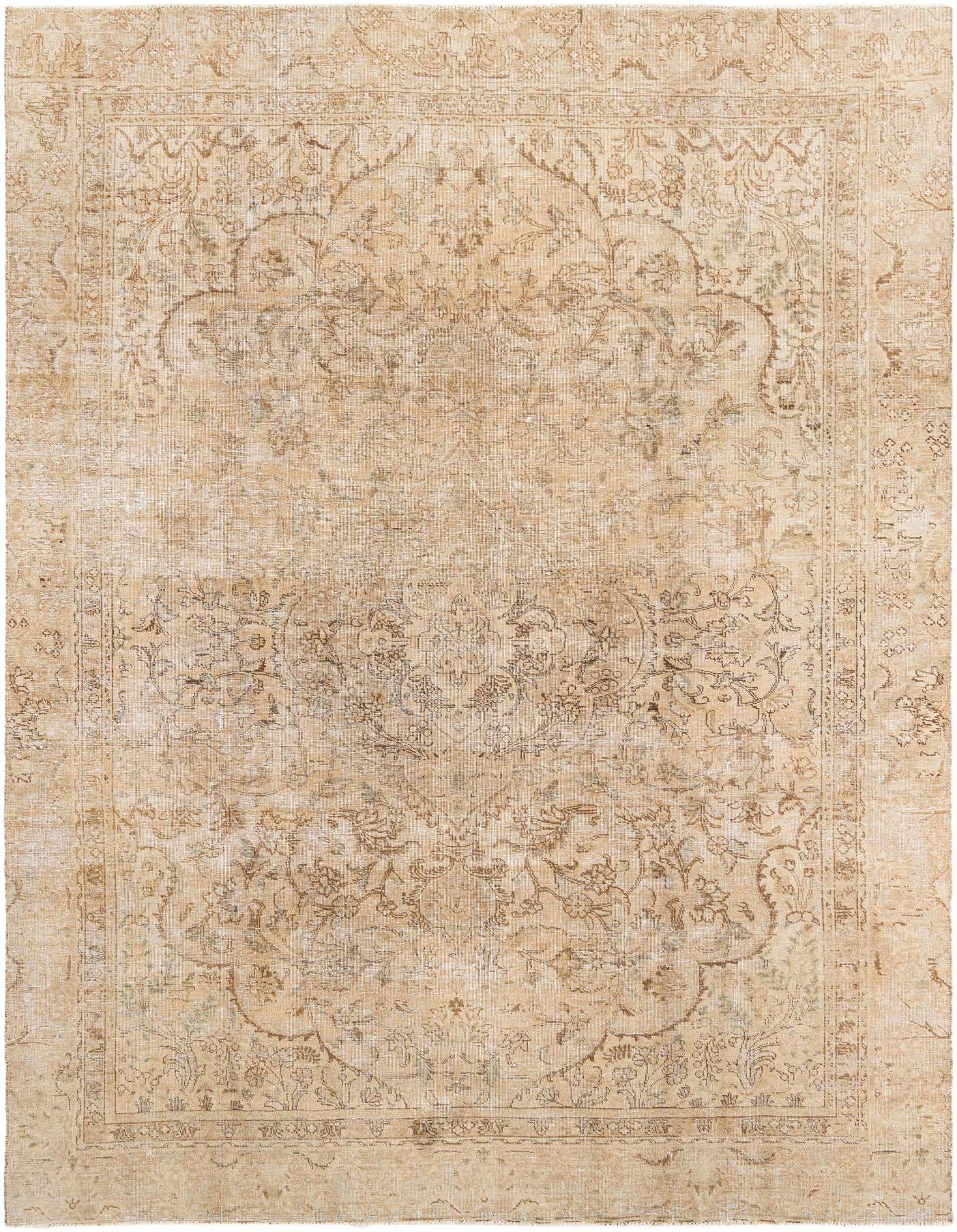 Primary image 8' 1 x 11' 8  Hand Knotted Ultra Vintage Persian Wool Rug
