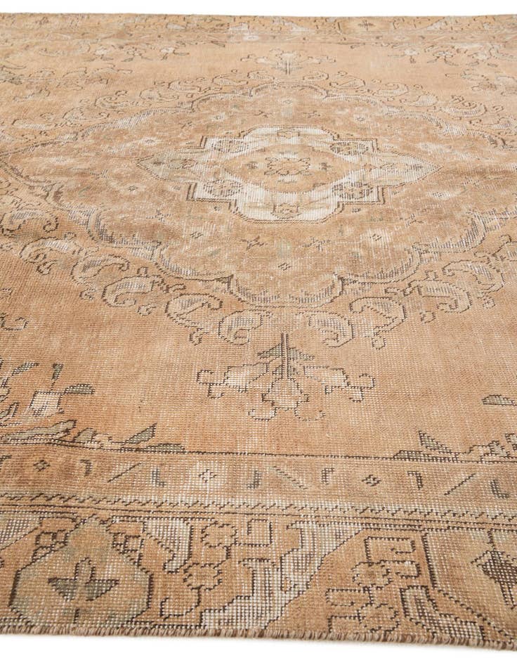 Detail image of 6' x 9' 6  Hand Knotted Ultra Vintage Persian Wool Rug