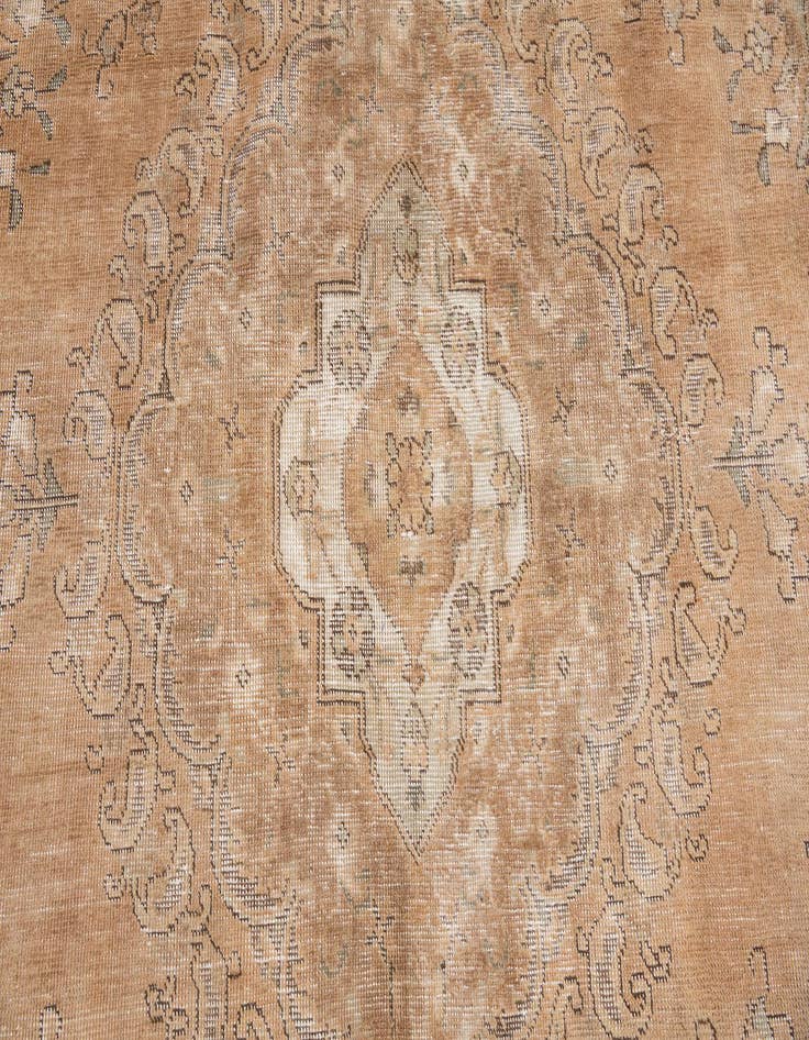 Detail image of 6' x 9' 6  Hand Knotted Ultra Vintage Persian Wool Rug