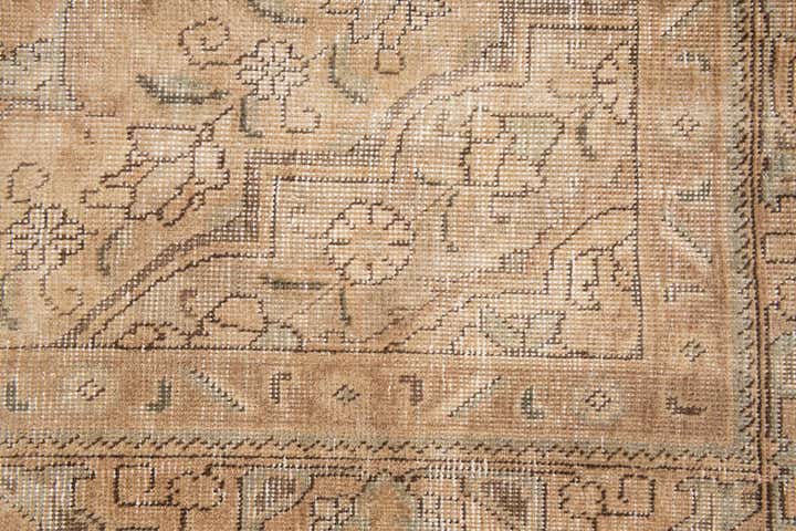 6' x 9' 6 Hand Knotted Ultra Vintage Persian Wool Rug