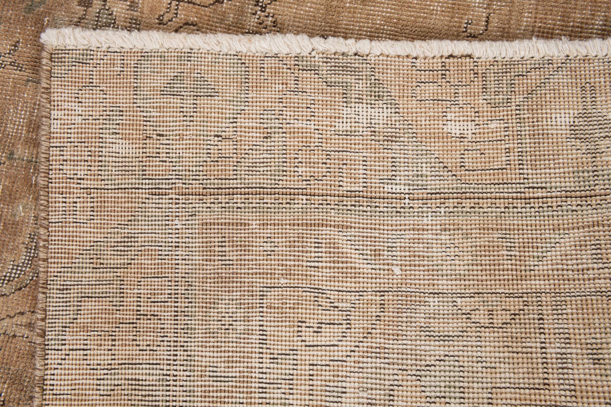 6' x 9' 6 Hand Knotted Ultra Vintage Persian Wool Rug