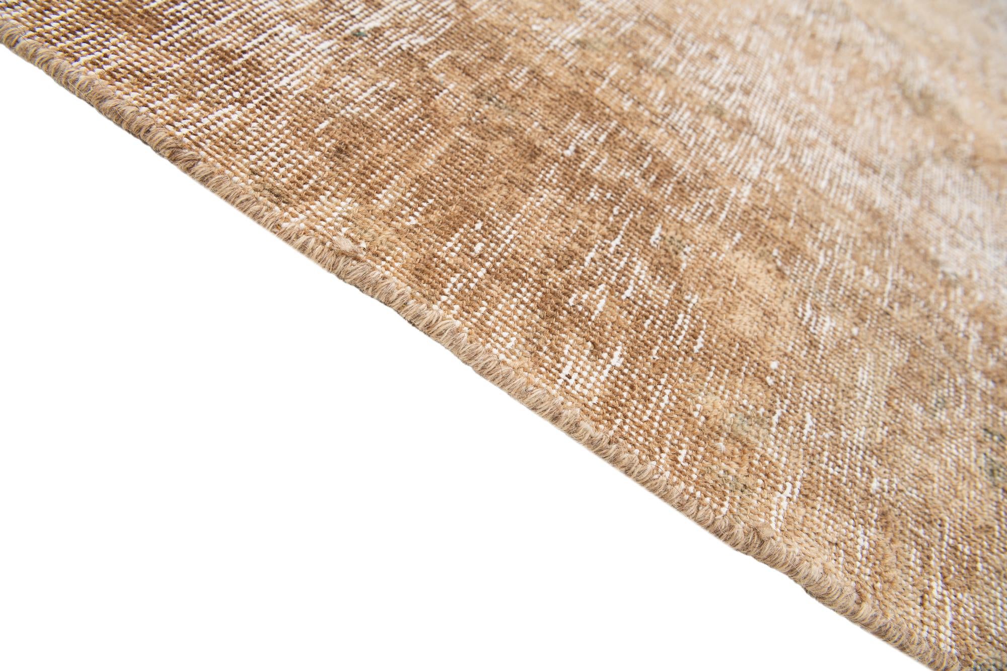 7' 10 x 10' 2 Hand Knotted Ultra Vintage Persian Wool Rug