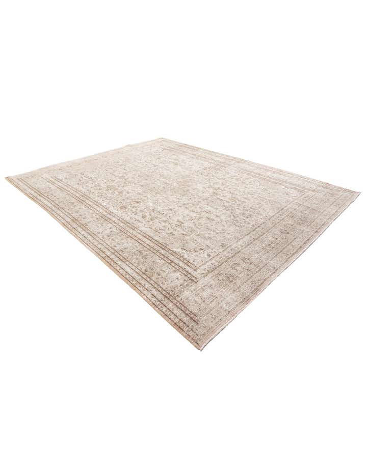 9' 4 x 12' 4 Hand Knotted Ultra Vintage Persian Wool Rug