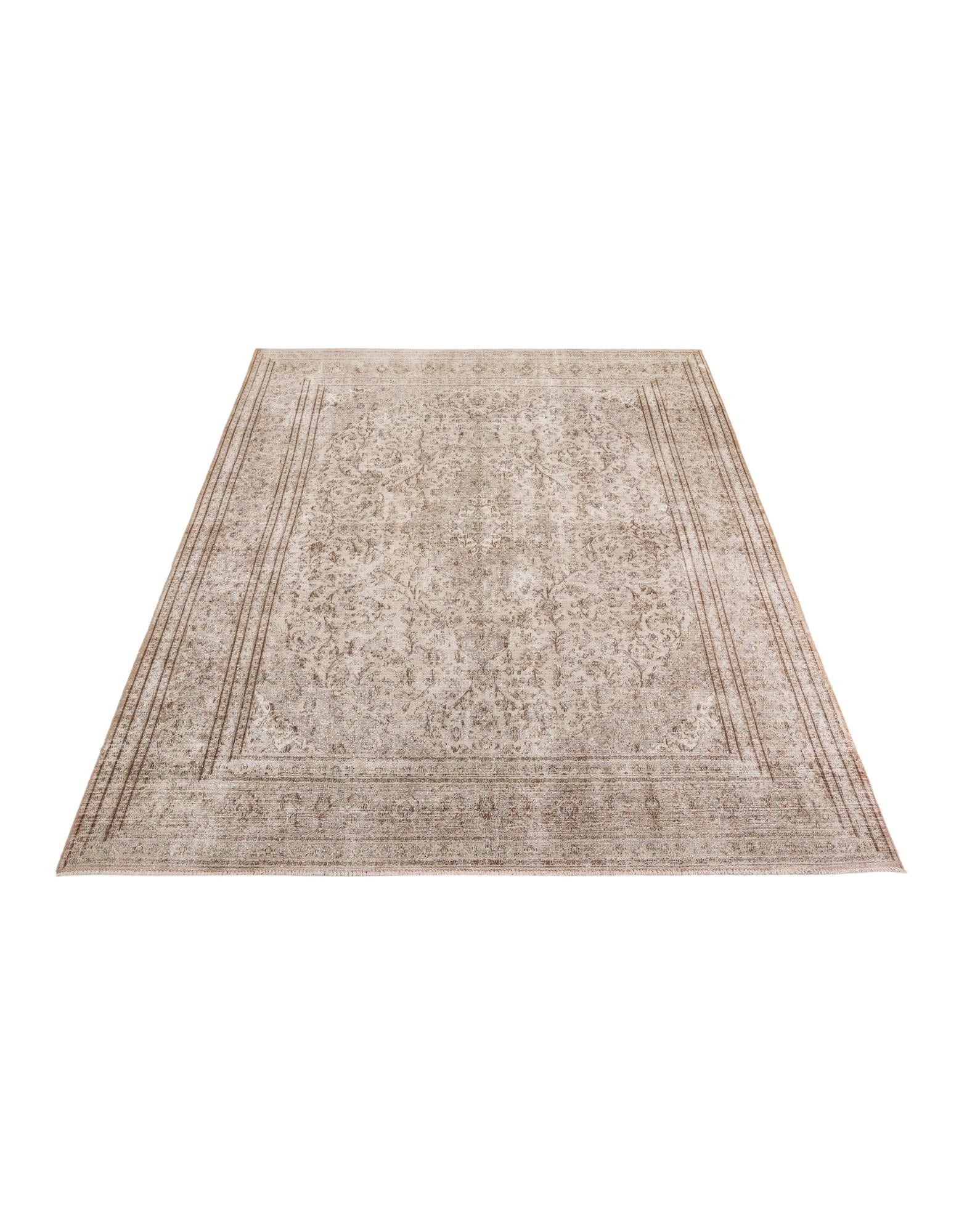 9' 4 x 12' 4 Hand Knotted Ultra Vintage Persian Wool Rug