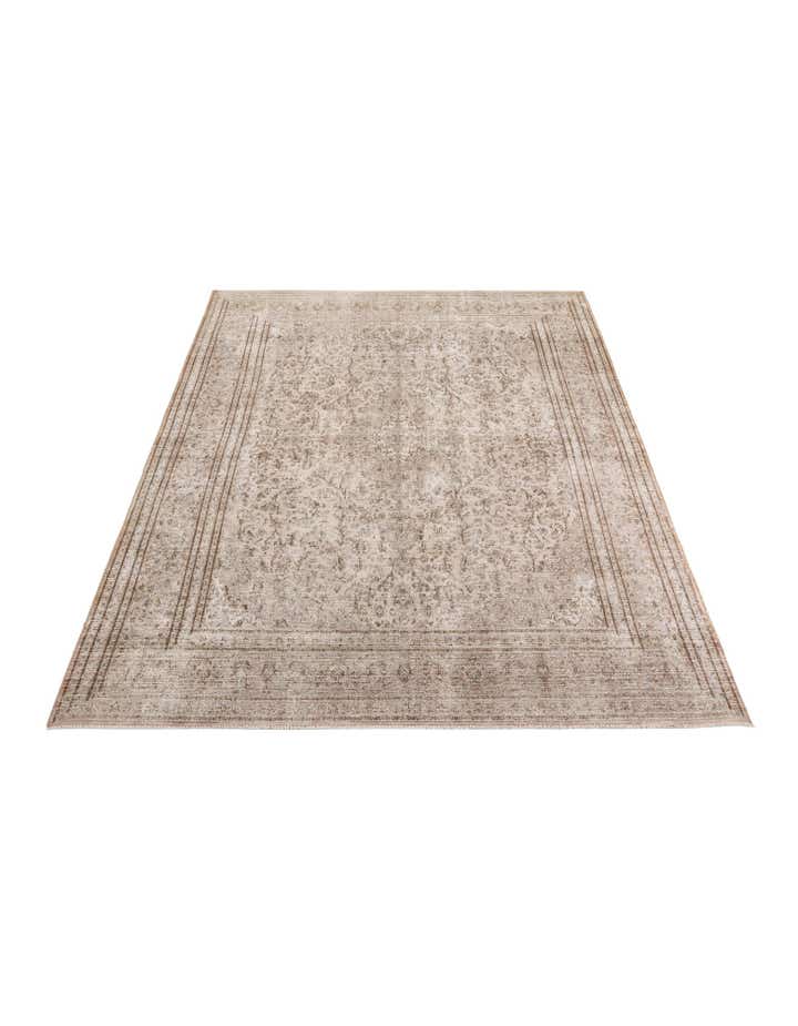 9' 4 x 12' 4 Hand Knotted Ultra Vintage Persian Wool Rug
