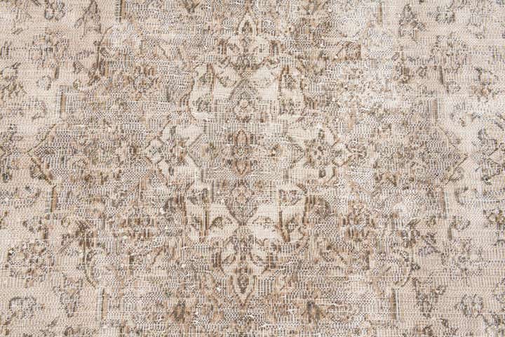 9' 4 x 12' 4 Hand Knotted Ultra Vintage Persian Wool Rug