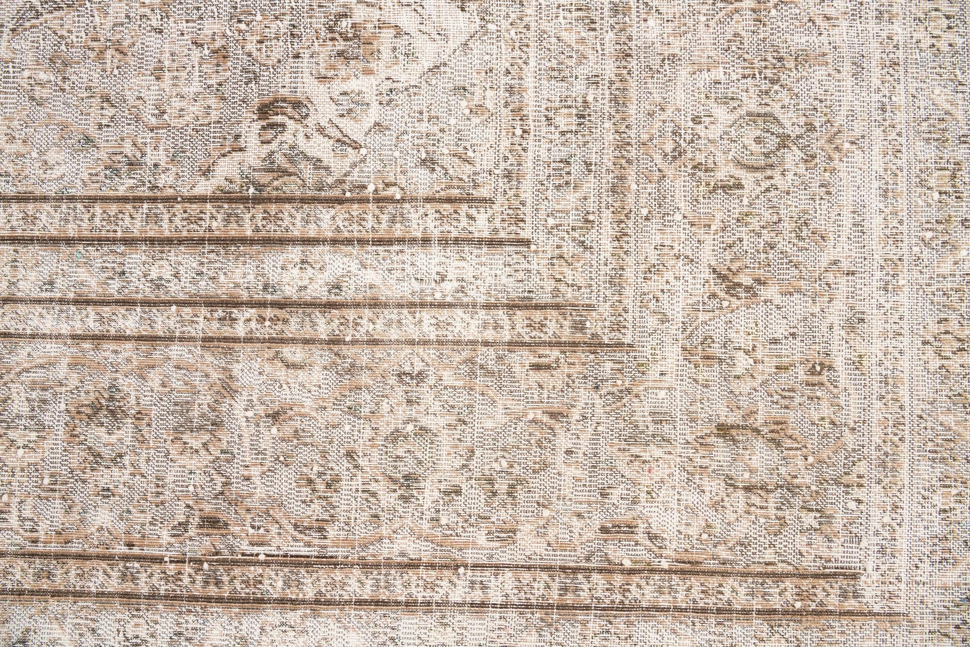 9' 4 x 12' 4 Hand Knotted Ultra Vintage Persian Wool Rug