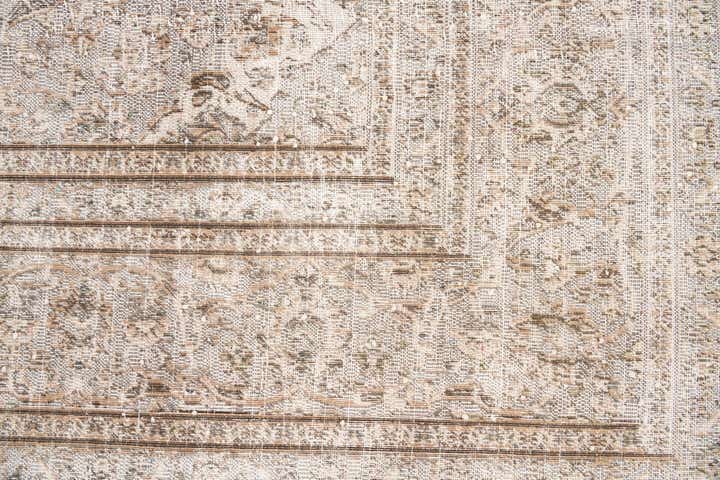 9' 4 x 12' 4 Hand Knotted Ultra Vintage Persian Wool Rug