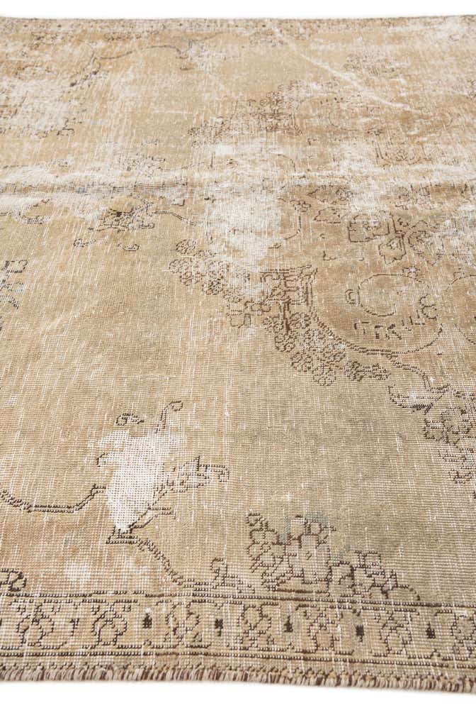 6' x 8' 7 Hand Knotted Ultra Vintage Persian Wool Rug