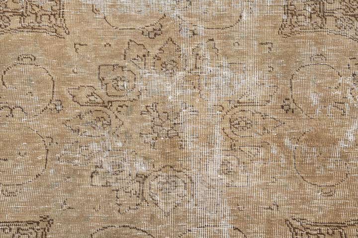 6' x 8' 7 Hand Knotted Ultra Vintage Persian Wool Rug