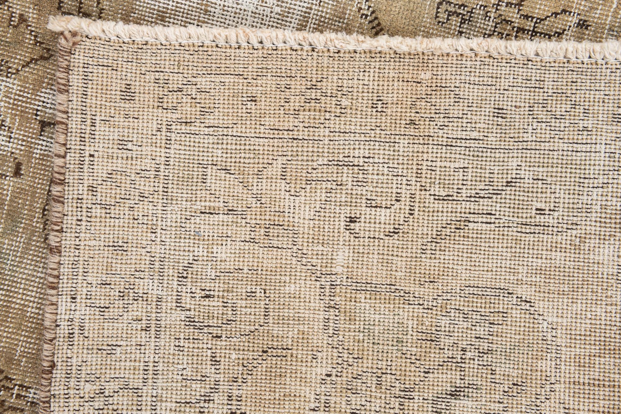 6' x 8' 7 Hand Knotted Ultra Vintage Persian Wool Rug