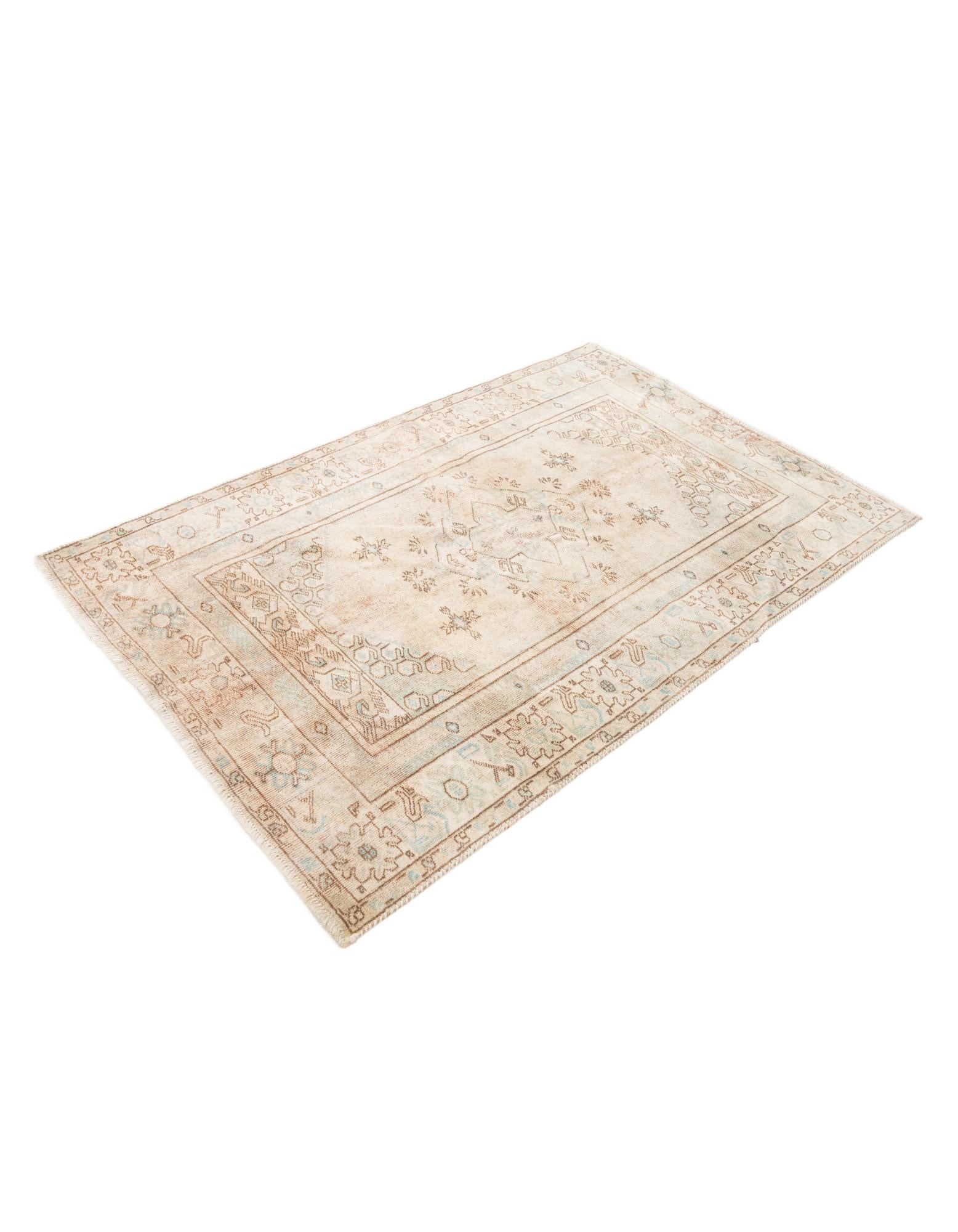 80cm x 160cm anudado a mano Ultra Vintage Alfombra Persa Lana