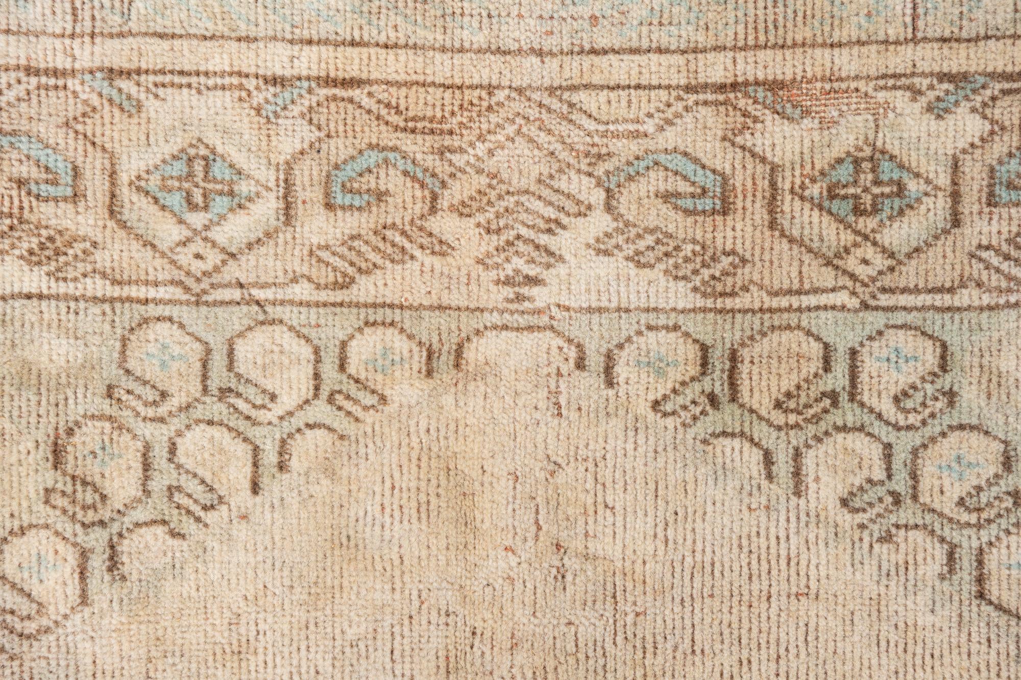 80cm x 160cm anudado a mano Ultra Vintage Alfombra Persa Lana