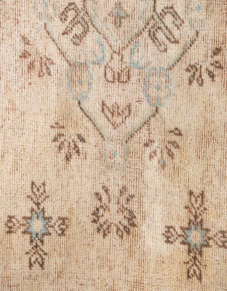 Detail image of 2' 7 x 5' 3  Hand Knotted Ultra Vintage Persian Wool Rug