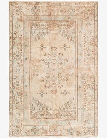 2' 7 x 5' 3 Hand Knotted Ultra Vintage Persian Wool Rug