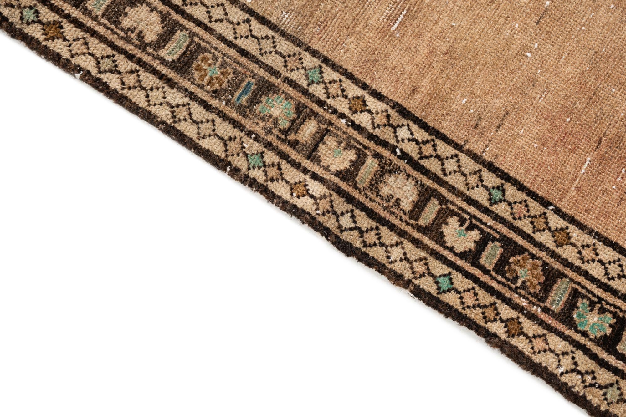 3' 2 x 4' 10 Hand Knotted Ultra Vintage Persian Wool Rug