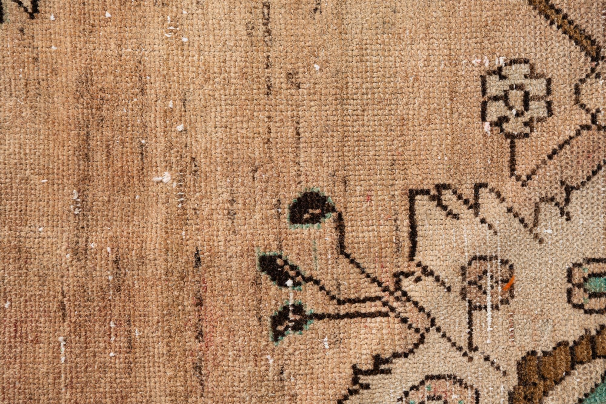 3' 2 x 4' 10 Hand Knotted Ultra Vintage Persian Wool Rug
