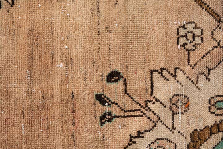 3' 2 x 4' 10 Hand Knotted Ultra Vintage Persian Wool Rug