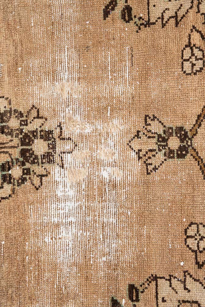 3' 2 x 4' 10 Hand Knotted Ultra Vintage Persian Wool Rug