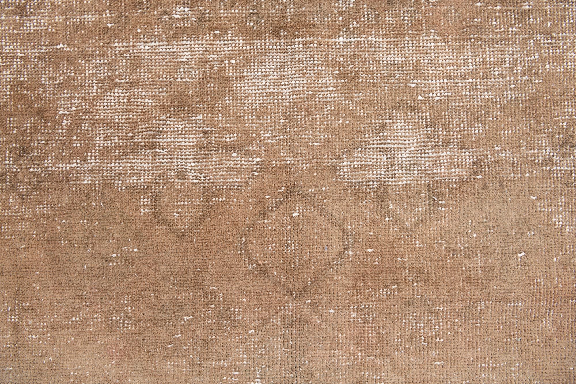 4' 2 x 6' 2 Hand Knotted Ultra Vintage Persian Wool Rug