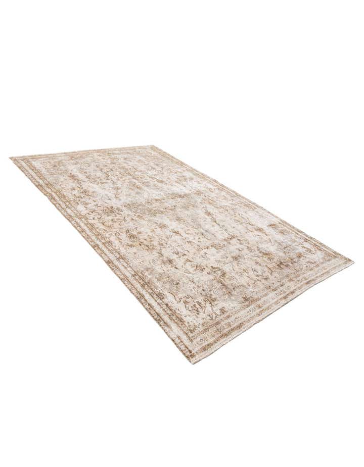 5' 4 x 8' 10 Hand Knotted Ultra Vintage Persian Wool Rug