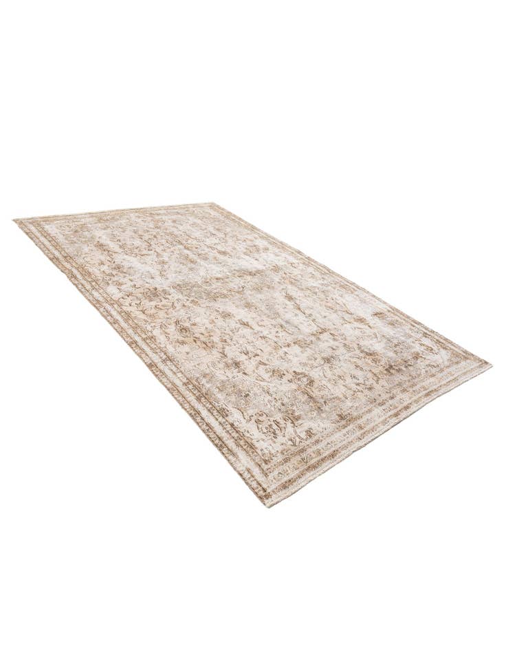 Detail image of 5' 4 x 8' 10 Hand Knotted Ultra Vintage Persian Wool Rug
