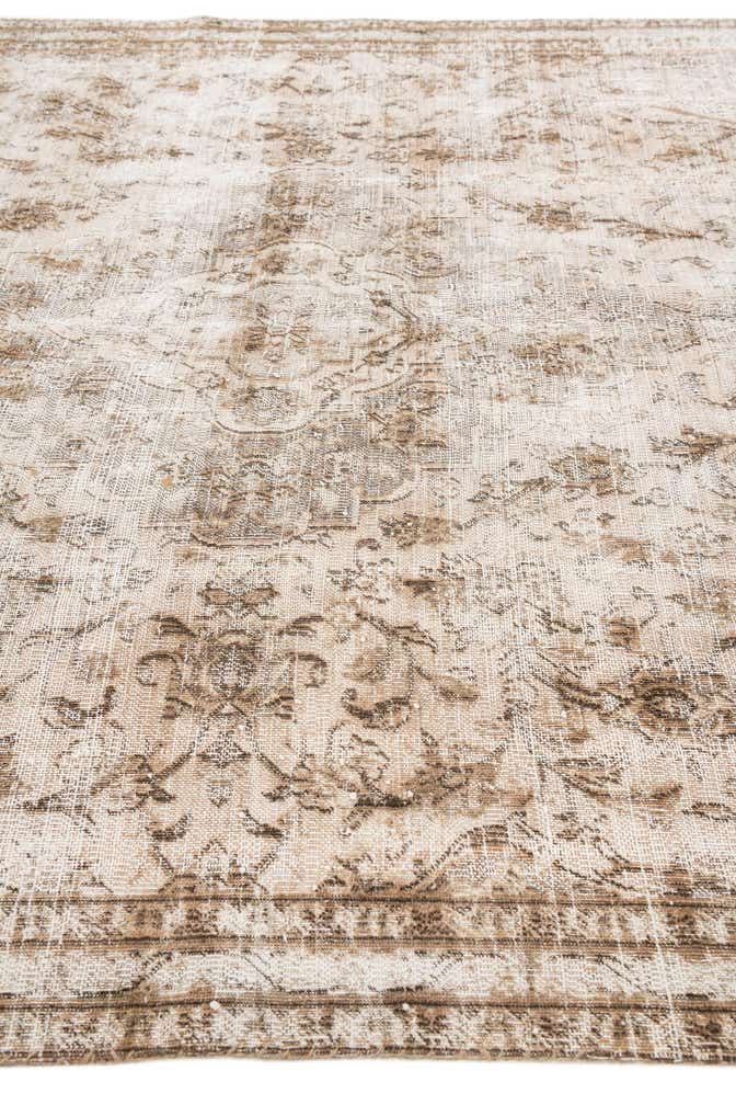 5' 4 x 8' 10 Hand Knotted Ultra Vintage Persian Wool Rug