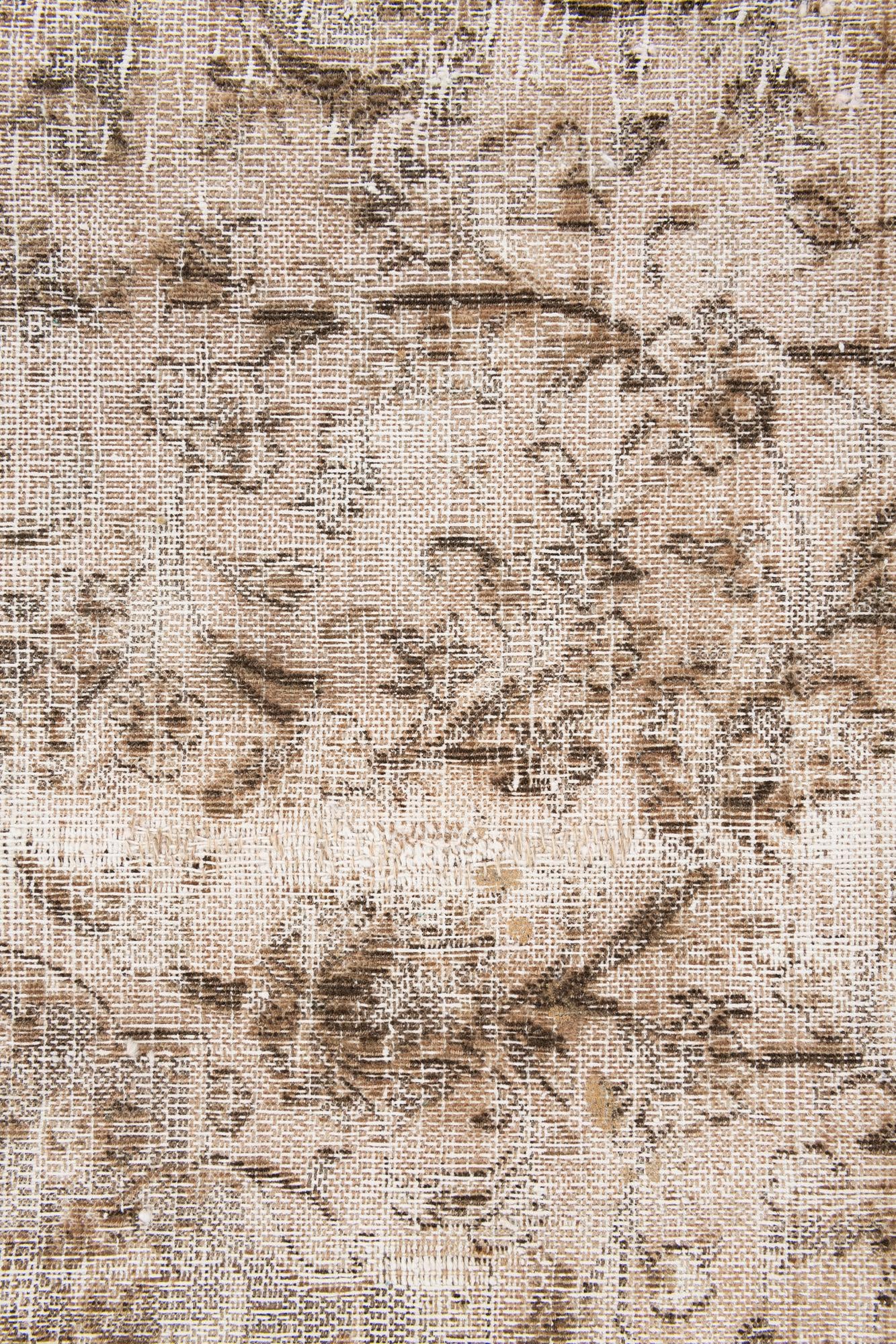 5' 4 x 8' 10 Hand Knotted Ultra Vintage Persian Wool Rug