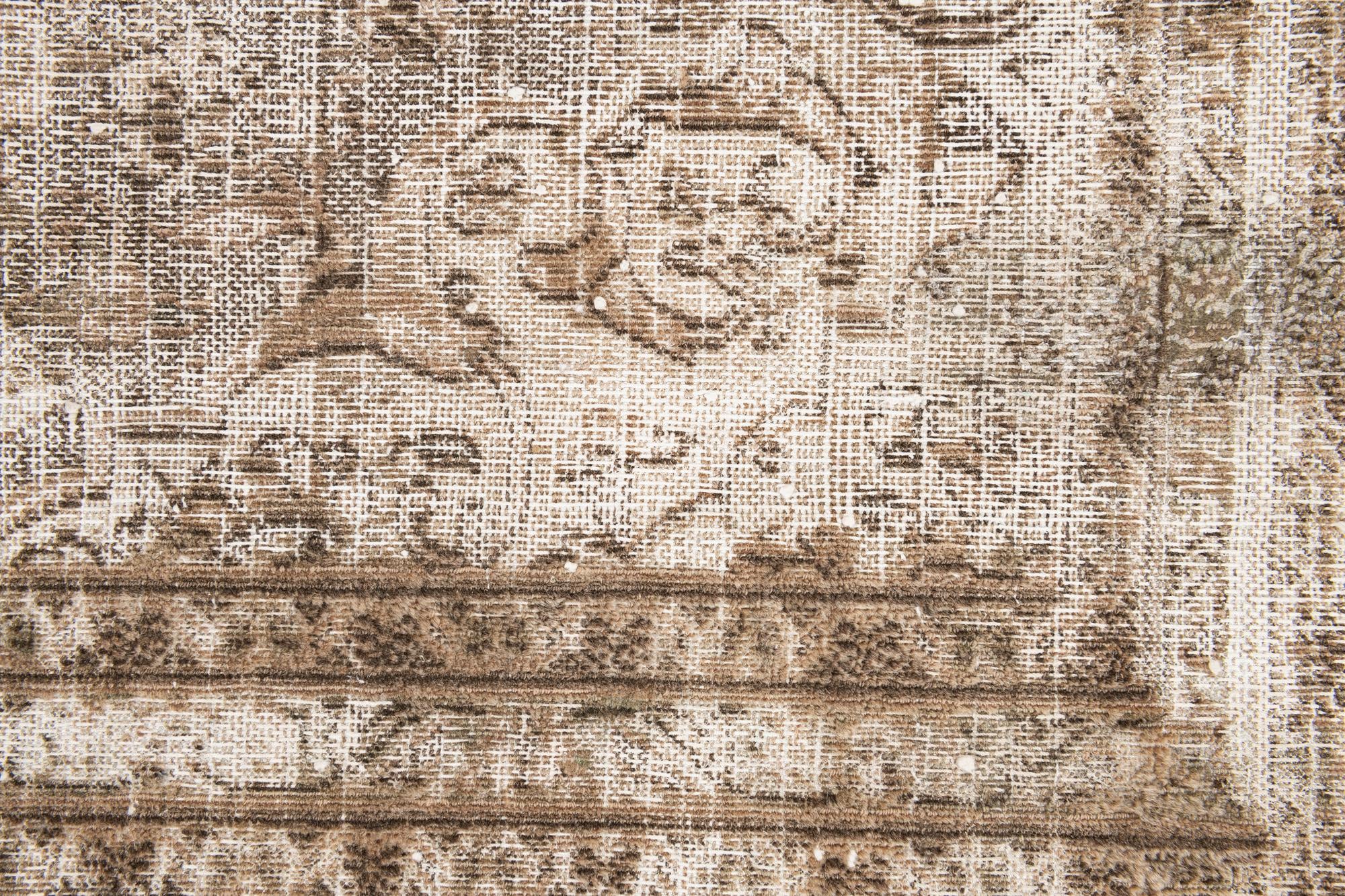 5' 4 x 8' 10 Hand Knotted Ultra Vintage Persian Wool Rug