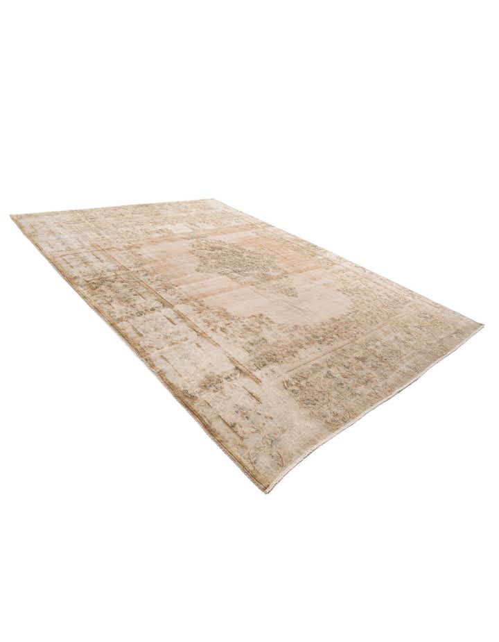 8' 5 x 11' 9 Hand Knotted Ultra Vintage Persian Wool Rug