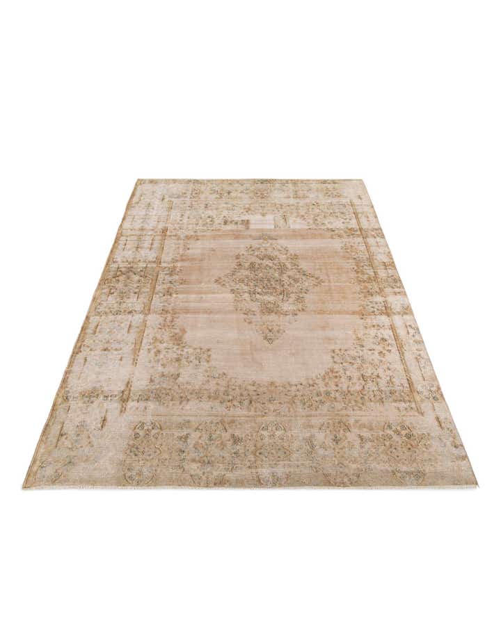 8' 5 x 11' 9 Hand Knotted Ultra Vintage Persian Wool Rug