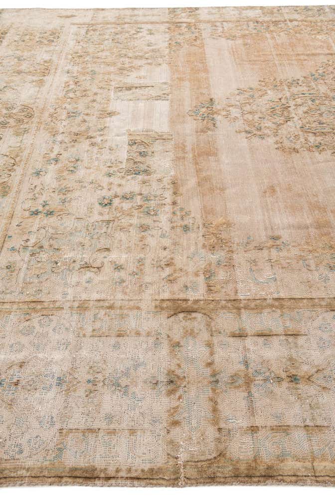 8' 5 x 11' 9 Hand Knotted Ultra Vintage Persian Wool Rug